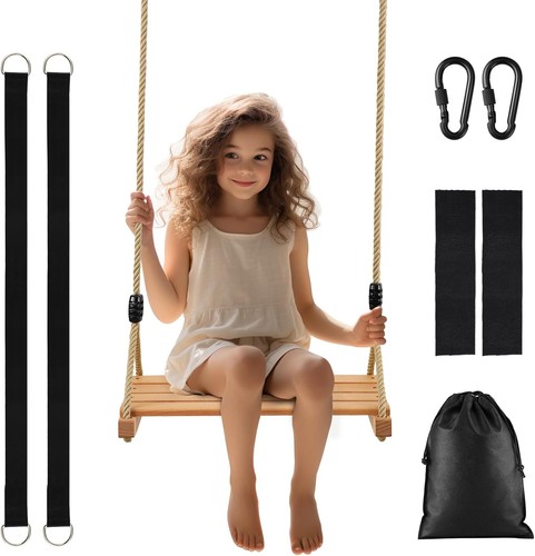 Anexer wooden swing seat - wooden,