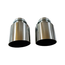 BMW 335i 335d M Performance Exhaust Trims Tail Pieces 100mm Inc Pipe Clamps