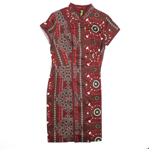 Skunkfunk women red - red, short