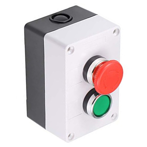 Momentary green push button - green,