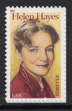 Scott 4525- Helen Hayes, Actress- Forever Stamp- MNH (S/A) 2011- unused mint