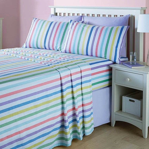 Candy stripe brushed - candy,