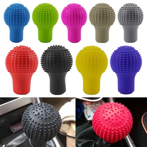 Soft car silicone shift knob - shift,