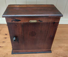 Vintage 1920s wooden First Aid