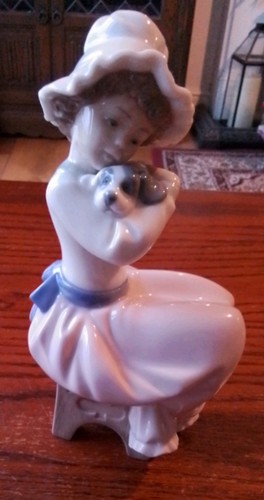 Lladró nao figurine - nao, girl