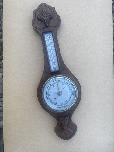 Vintage english made aneroid - vintage,
