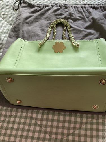 Mulberry cecily leather - mulberry, mint