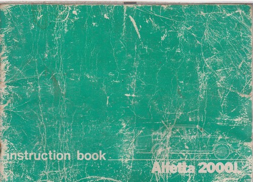 Alfa romeo alfetta litre - alfa,