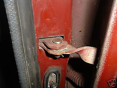 Door check strap pin stainless - check,