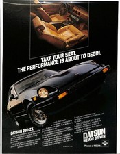 Datsun 280ZX Vintage Print Ad
