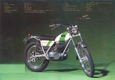 OSSA MICK ANDREWS FRONT FENDER