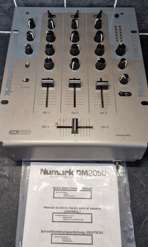 Numark dm2050 mixer - numark,