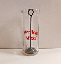 Vintage glass horlicks - vintage,