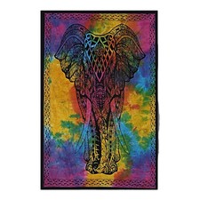Indian Elephant Boho Wall Art