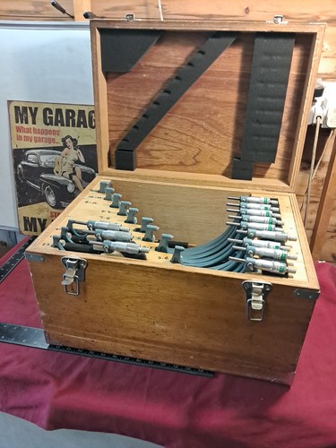Set mitutoyo micrometers - of, 0"