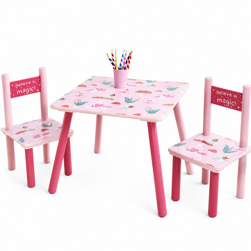 Wooden table and chairs - wooden,