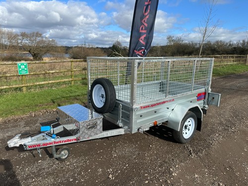 Demo 7x4 trailer - demo, spare