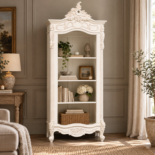 Ornate french style mahogany - ornate,