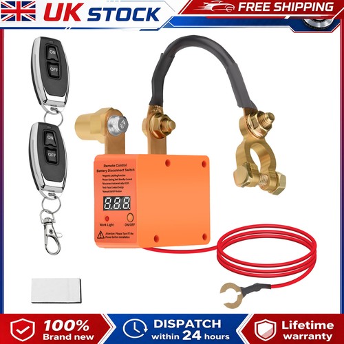 Remote battery isolator - battery,