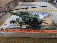 Cobi Bell UH1 Huey helicopter Vietnam war scale 1:32 model build