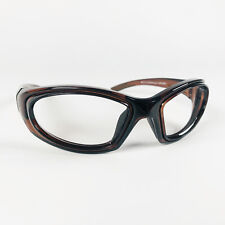 OSIRIS eyeglasses BROWN OVAL WRAP glasses frame MOD: SUN 1 24814003