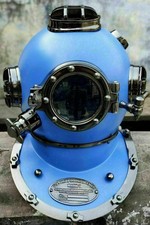 U.S Navy Aluminum Deep Sea Scuba Mark V Divers DIVING Helmet 18 Inch Style Gift