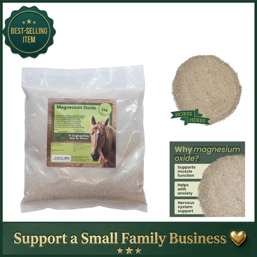 1kg magnesium oxide for - oxide, horses
