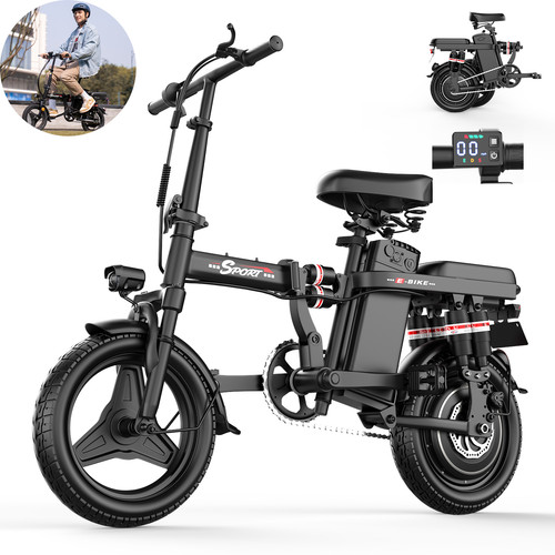 Folding electric bike - 14",