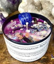 SPIRIT CONTACT Psychic Tuning Magic Spell Candle | Witchcraft Wicca Pagan Magick