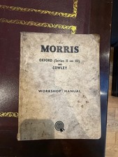 Morris Oxford S2 S3 Cowley