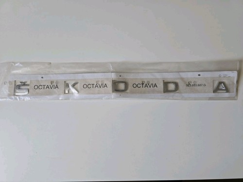 Genuine skoda octavia - skoda, rear