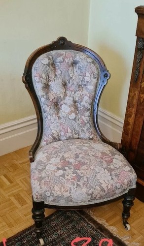 Antique mahogany victorian - mahogany,