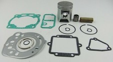 New For Kawasaki KDX 125 Top End Rebuild Piston Rings Small End Bearing Gasket