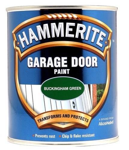 Hammerite garage door - garage, metal