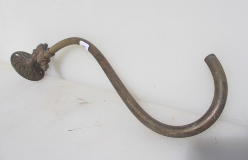 Victorian brass gas - victorian, wall
