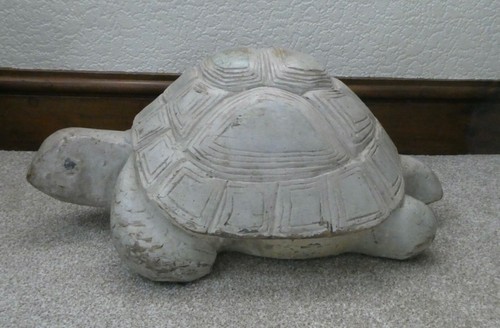 Hand carved wooden tortoise - wooden,