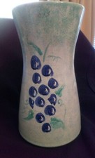 BLUE POOLE Pottery Vase Dorset