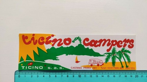 Sticker ticino campers - sticker,