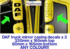 mirror casing decals x 2