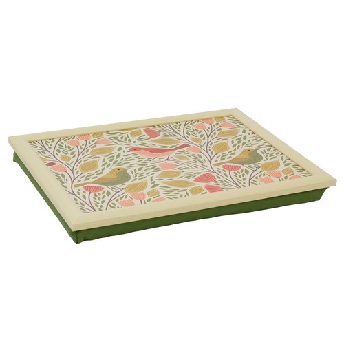 Songbird floral lap - songbird, with