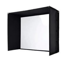 FMG PERFORMANCE GOLF SIMULATOR ENCLOSURE POLED FRAME INDOOR GOLF SPACE UK STOCK