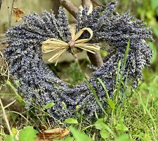 Lavender Heart Wreath