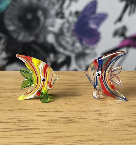 Two small blown glass - blown,