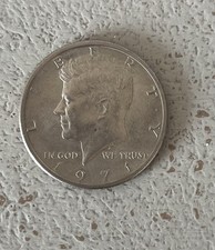 1971 jfk - kennedy half-dollar silver coin