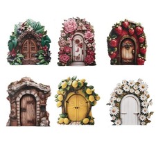 Fairy Door for Kids Miniature Fairy Door Gifts Desk Miniature Door Decorations