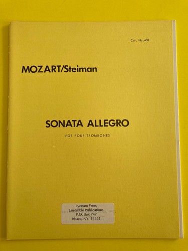 Sonata allegro mozart - sonata, arr