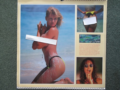 Glamour calendar 1990 9 - calendar,
