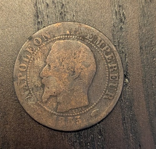 1855 france five centimes - france,