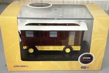 Showmans Caravan Maroon 1/76  SCV001, Oxford Diecast 1/76 BNIB