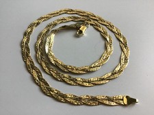 vintage Sterling Silver 925 Gold plated chain very good condition 